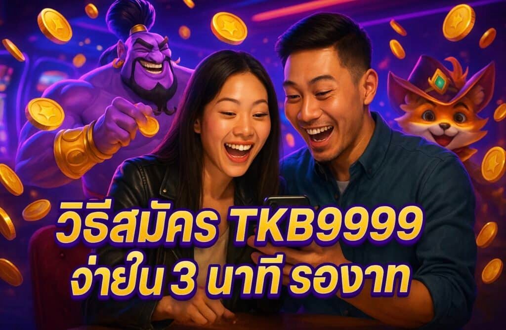 วิธีสมัคร TKB999 ง่ายใน 3 นาที รองรับวอเลท